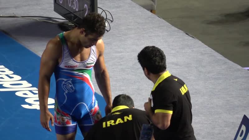 Freestyle wrestling iran vs tajikistan