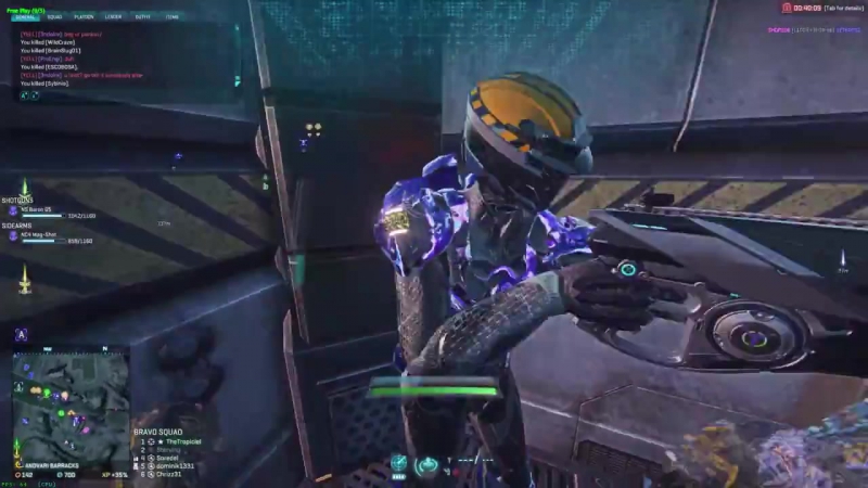 Planetside 2 knife only