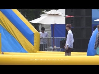 150617 kai съёмки рекламы baskin robbins