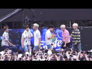 160721 bts save me @ dj party by gmarket x bbq chicken