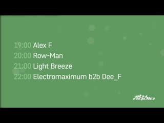 Alex f and row man, light breeze and electromaximum b2b dee f live @ технология прошлого / pulse