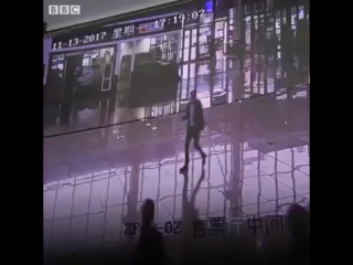 How long can a bbc reporter stay hidden from cctv cameras in china