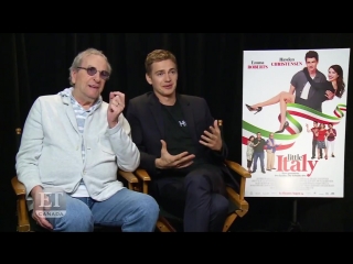 Haydenchristensen and danny aiello talk making pizzas and the on screen love story in their new rom com @littleitalyfilm