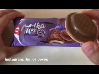 Milka jaffa chocolate mousse