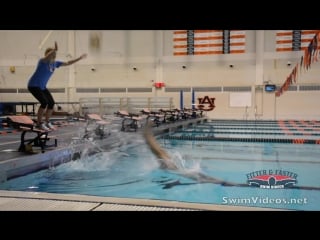 Ball drill for backstroke starts with olympic gold medalist tyler clary