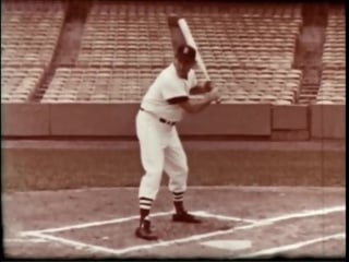 Batting with ted williams from 16mm film by rm video