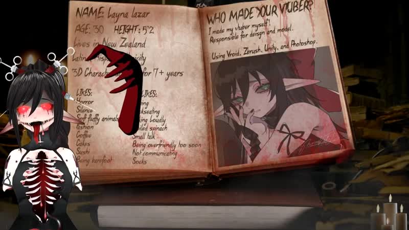 [cooksie] new vtuber shows her scary form