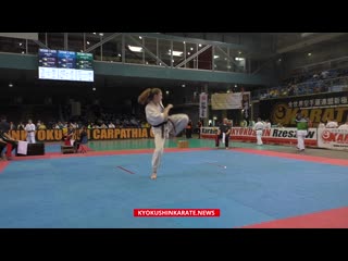 Carpathia cup 2020, final women kata ki pasanen (sweden, aka) ella elvander (sweden)