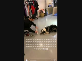 Kj bxxg instastory (with kiseop) ||