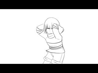 Frisk and asriel get down