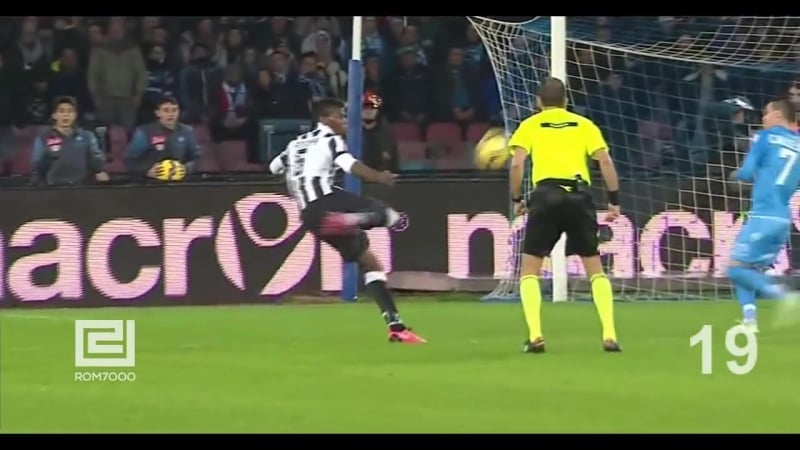 Поль погба все 34 гола за "ювентус"