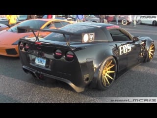 1200hp loma supercharged corvette z06 gt2 sound!!