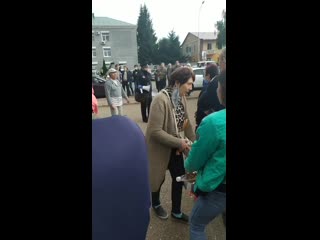 Митинг с требованием отстаи главы ишимбайского района