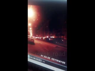 22 07 19 момент дтп пр ленина (теремок) сбили пешехода