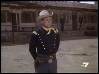 Lassedio delle sette frecce (escape from fort bravo) 1953 (regia john sturges con william holden, eleanor parker, john forsyth)