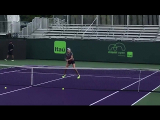 Practice in miami #miamiopen 2017