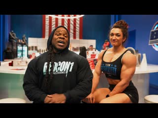 Kai greene & valentina mishina train together (валентина мишина)