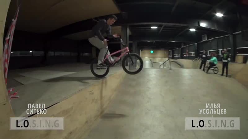 [fakt bmx] wintering bmx battle павел ситько vs илья усольцев
