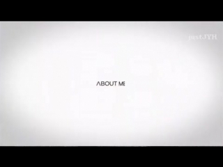 & jung yonghwa "about me"