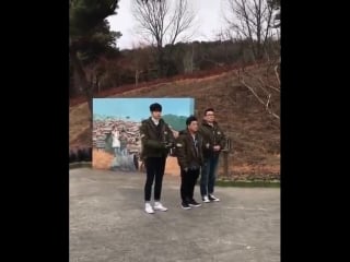 [instagram] 180222 minvely (seungjun during recording "don quixote" )