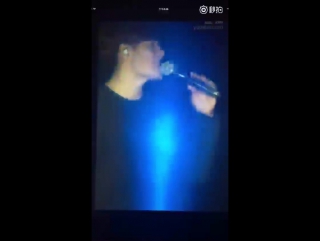 160716 kim jong kook sings one man at song joong ki's fanmeeting