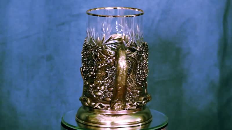 Подстаканник (бронза) медведь