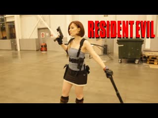 Resident evil 3 jill valentine cosplay at comic con 2017