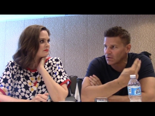 Интервью emilydeschanel и davidboreanaz