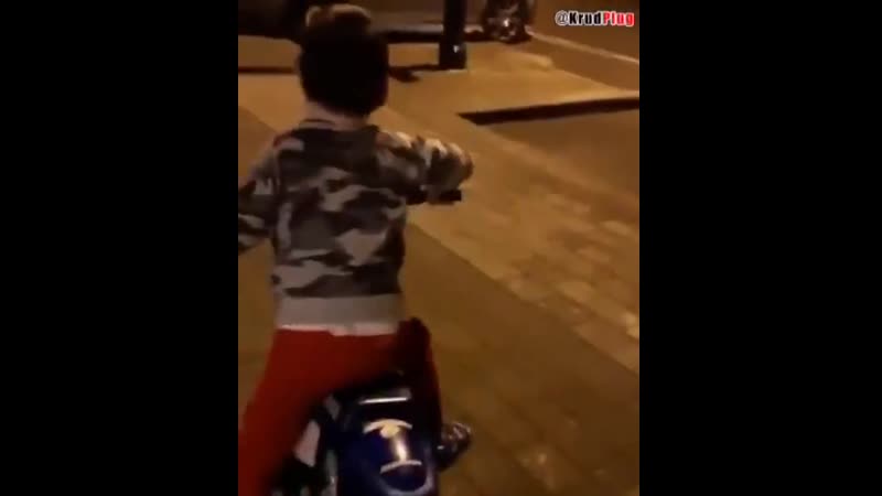 Купил сыну мопед!