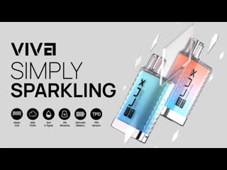 #elux｜viva simply sparkling｜одноразовый вейп