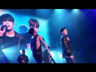 [fancam] 160414 «young, wild & free» @ b a p live on earth 2016 world tour san francisco awake!!