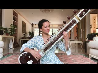 गन्धर्व वेद sandhya raga by ravi shankar, performed by his students