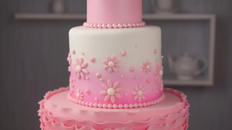 Торт для принцессы украшаем мастикой двухъярусный торт для девочки в домашних условиях | больше рецептов в группе десертомания