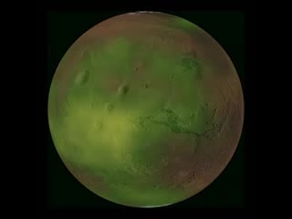 Mars nightglow animation from maven observations