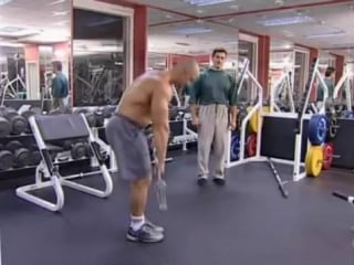 Наклоны со штангой