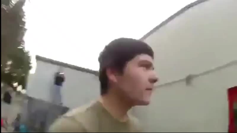 Красивый нокдаун