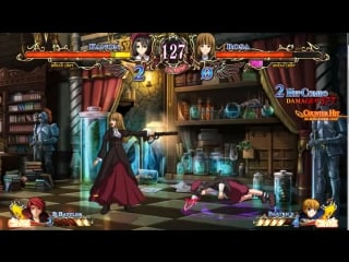 Ougon musou kanon|dark battler vs rosa|beatrice