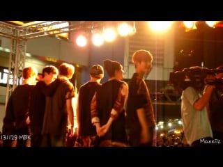 Fancam 131129 bts paradise park