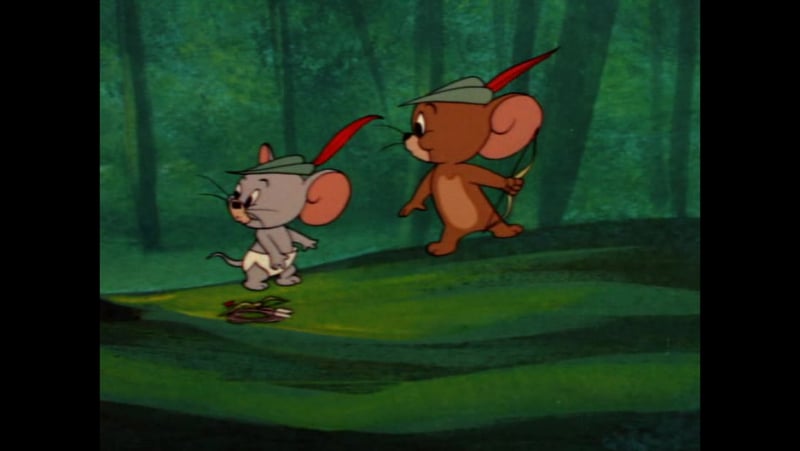 Том и джерри серия 113 спасти робин гуда
