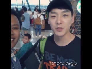 Kwak siyang and indonesian fans (cr monstargie)