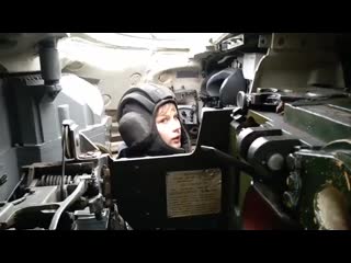 Сына взял с собой на службу