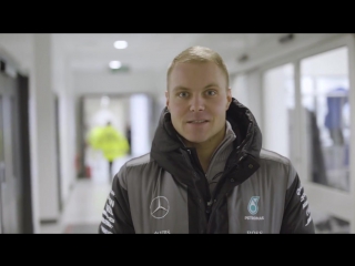 Valtteri bottas gets first glimpse of 2017 mercedes f1 engine
