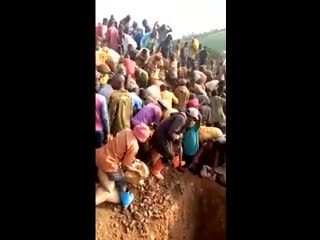 Kinshasa, congo gold prospectors