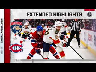 Florida panthers vs montreal canadiens mar 24, 2022 highlights