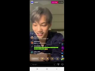 Jongin's ig live // 190930