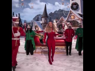 Ready to sleigh!! #mariahsmagicalchristmas @ appletv