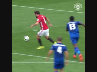 Juan mata vs leicester