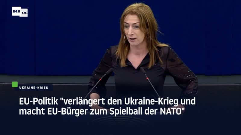 Eu politik "verlängert den ukraine krieg und macht eu bürger zum spielball der nato"