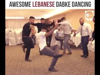 Lebanese dabke dancing