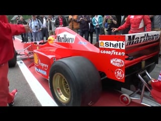 1999 #ferrari #f399 at #modena trackdays 2015 (pure #v10 #f1 sound)